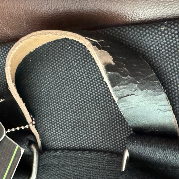 Ossington NWDefect Backpack Black Canvas New with DEFECT (See Photos)MAKE OFFER! - Picture 10 of 11